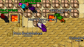 Naro Sorcerer on screen
