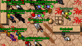 Trenpaster on screen