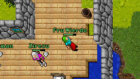 Fru Wierdo on screen