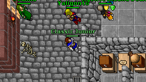 Classic Junior on screen