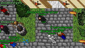 Ghost Liberator on screen