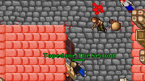 Topedane The Second on screen