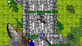 Storm Goldenhand on screen