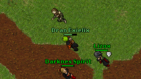 Dran Exielix on screen