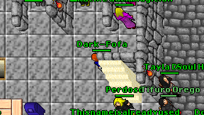 Dark-Fofa on screen