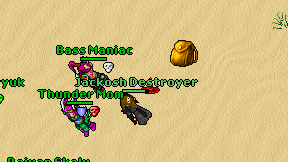Jackosh Destroyer on screen