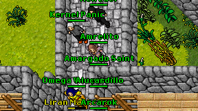 Amargado Saint on screen