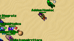Addon Maniac on screen