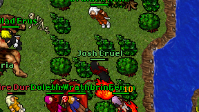 Josh Cruel on screen