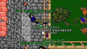 Pendillo on screen