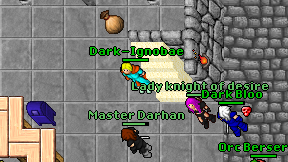 Dark-Ignobae on screen