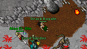 Drack Royale on screen