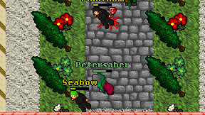 Petersaber on screen
