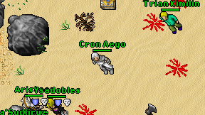 Cron Aego on screen