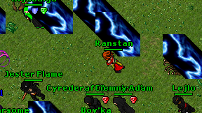 Ranstan on screen