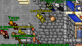 Lord Chikox on screen