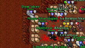 Mage Sharingan on screen