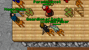 Guardian of Darks on screen