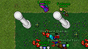 Luckly on screen