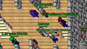 Xetos on screen