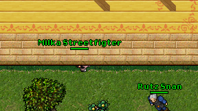 Milka Streetfigter on screen