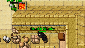 Death Shady on screen