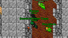 General Hans Topo on screen