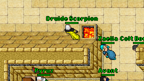 Druide Scorpion on screen