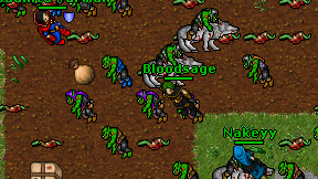 Bloodsage on screen
