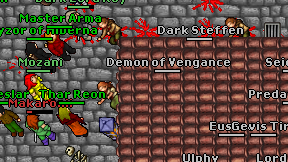 Demon of Vengance on screen
