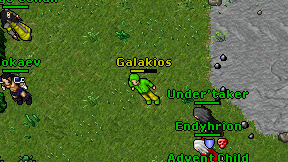 Galakios on screen