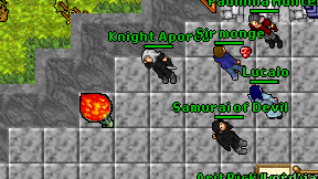 Knight Aporca on screen