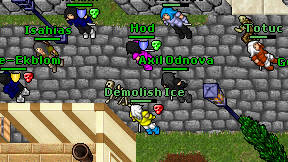 Demolish Ice on screen