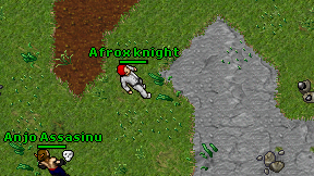 Afrox knight on screen