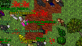 Vortex Hellfire on screen