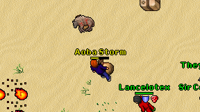Aoba Storm on screen