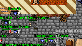 Card Taus-Magus on screen