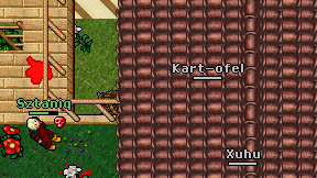 Kart-ofel on screen