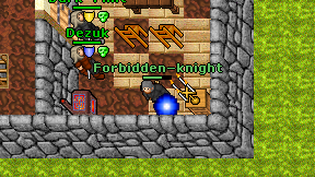 Forbidden-knight on screen