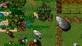 Druida Carregadoraa on screen