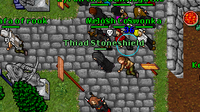 Thiad Stoneshield on screen