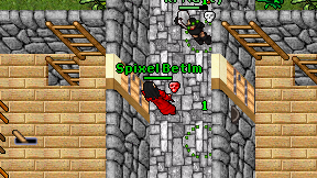 Spixel Betlm on screen