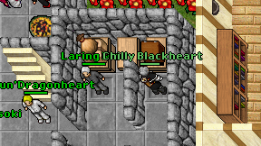 Chilly Blackheart on screen