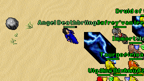 Angel Deathbriinger on screen