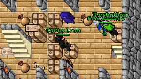 Corus Cron on screen
