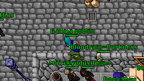 Gamma goblin on screen