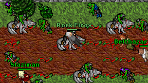 Rock Firox on screen