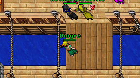 Diogre on screen