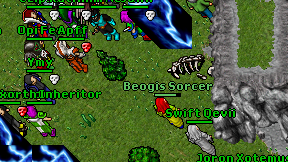 Beogis Sorcer on screen