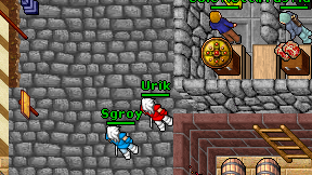 Urik on screen